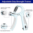 Verstellbarer Handgrifftrainer für das Training von Handgelenk und Unterarm