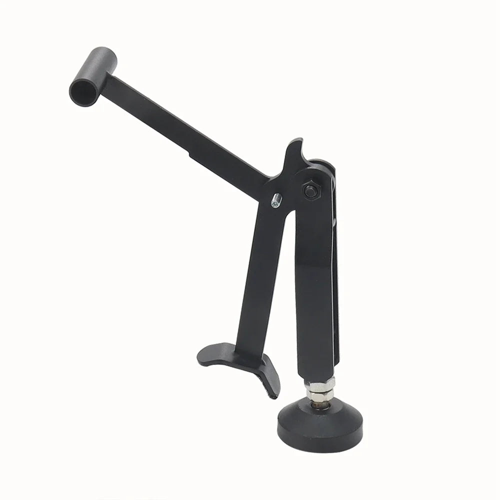 Suporte universal para roda de motociclo com altura ajustável e bloqueio automático | Fioriscas