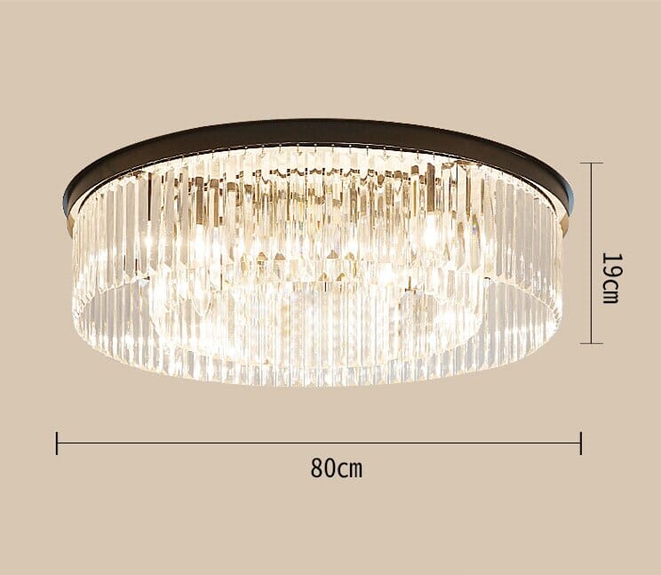 Liora K9-krystalpendel, konvertibel lysekrone og loftslampe