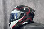 Motorcycle Helmet, Modular Flip-Up Design With Twin-Lens Shield, DOT Certified