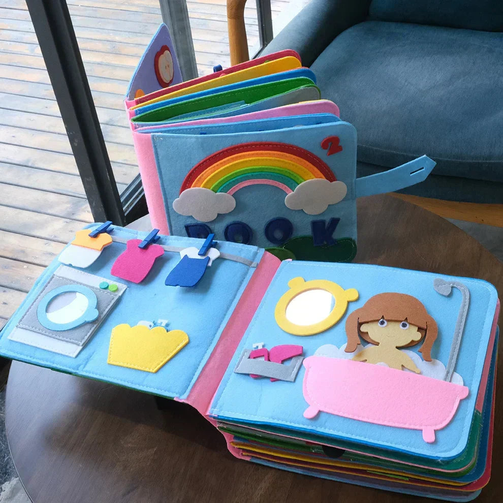 Tableau d'activités LumaPlay 3D Histoire Montessori pour l'apprentissage précoce | Fioriscas