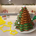 Kerstkoekjesvormpjes, set van 6, voor koekjes en gebak - Fioriscas