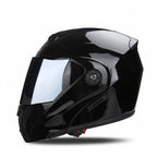 Modułowy kask motocyklowy z podwójną szybą, certyfikowany DOT | Fioriscas
