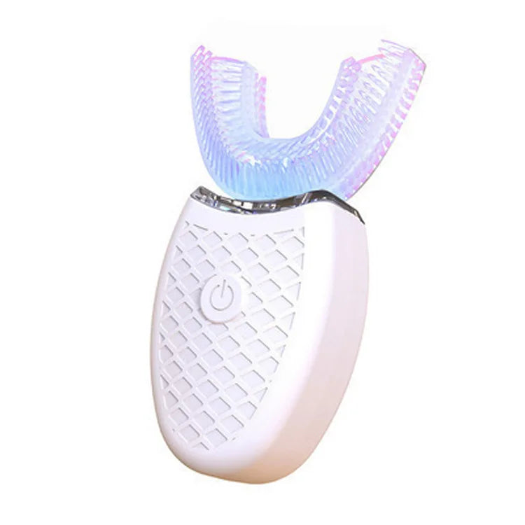 Escova de dentes ultrassónica inteligente de 360 graus, com branqueamento sem mãos e limpeza profunda | Fioriscas