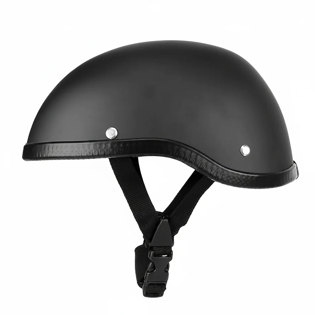 Vintage Retro Half-Face Motorcycle Helmet | Fioriscas