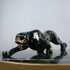 Elegant Jaguar Stone Sculptor