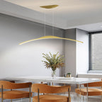 Suspension LED Sereno pour salle à manger, intensité réglable par télécommande