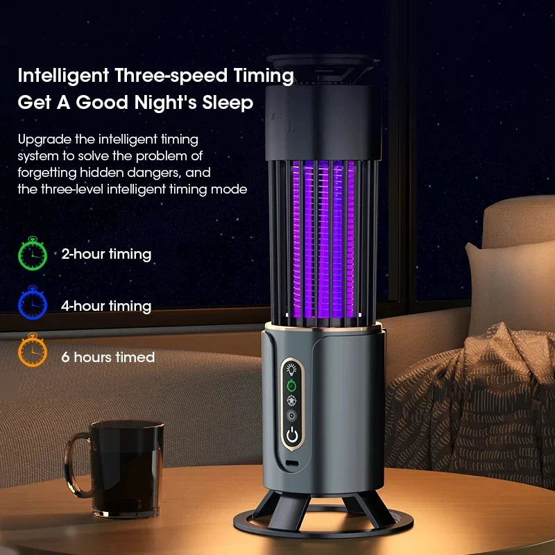 Camping Lantern and USB Bug Zapper, 2-in-1 Rechargeable Light