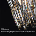 K9 Crystal Chandelier, Kylar Arden Collection With Dimmable LED