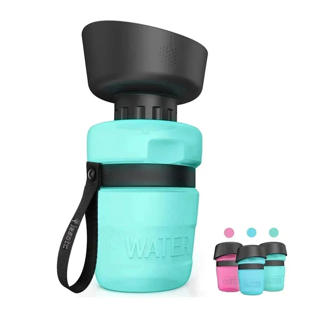 Foldable drinking bottle for dogs - Fioriscas