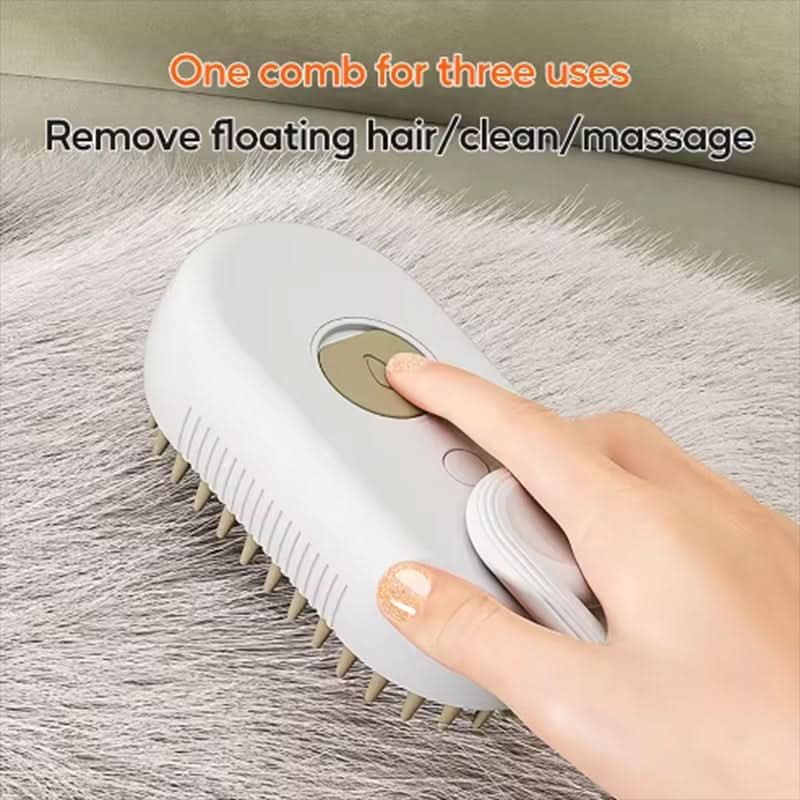 Steam comb for silky fur in dogs & cats - Fioriscas