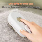Steam comb for silky fur in dogs & cats - Fioriscas