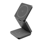 3-in-1 Magnetic Wireless Charging Stand for iPhone, AirPods, and Apple Watch