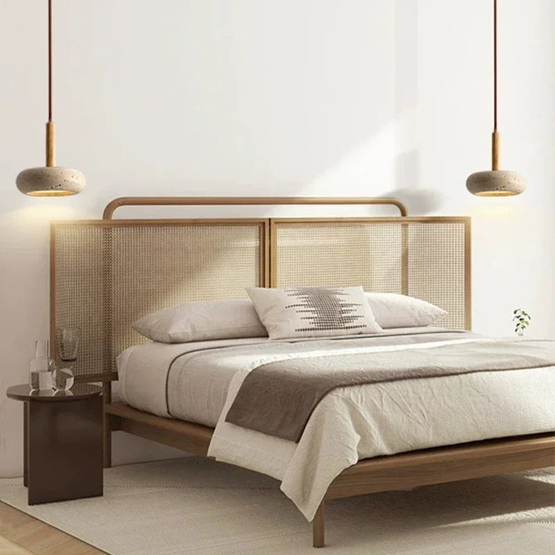 Suspension LED en pierre travertin pour les espaces de vie modernes | Fioriscas