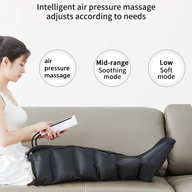 Massageador de pernas com compressão de ar e comando inteligente | Fioriscas