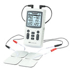 4-i-1 elektrisk stimulator med flere tilstande, 120 intensitetsniveauer og 60 programmer
