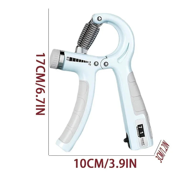 Verstellbarer Handgrifftrainer für das Training von Handgelenk und Unterarm