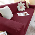 Stretchy Sofa Slipcover, Non-Slip Fit For 1 To 4 Seat Couches, Machine Washable