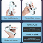 Verstellbarer Handgrifftrainer für das Training von Handgelenk und Unterarm