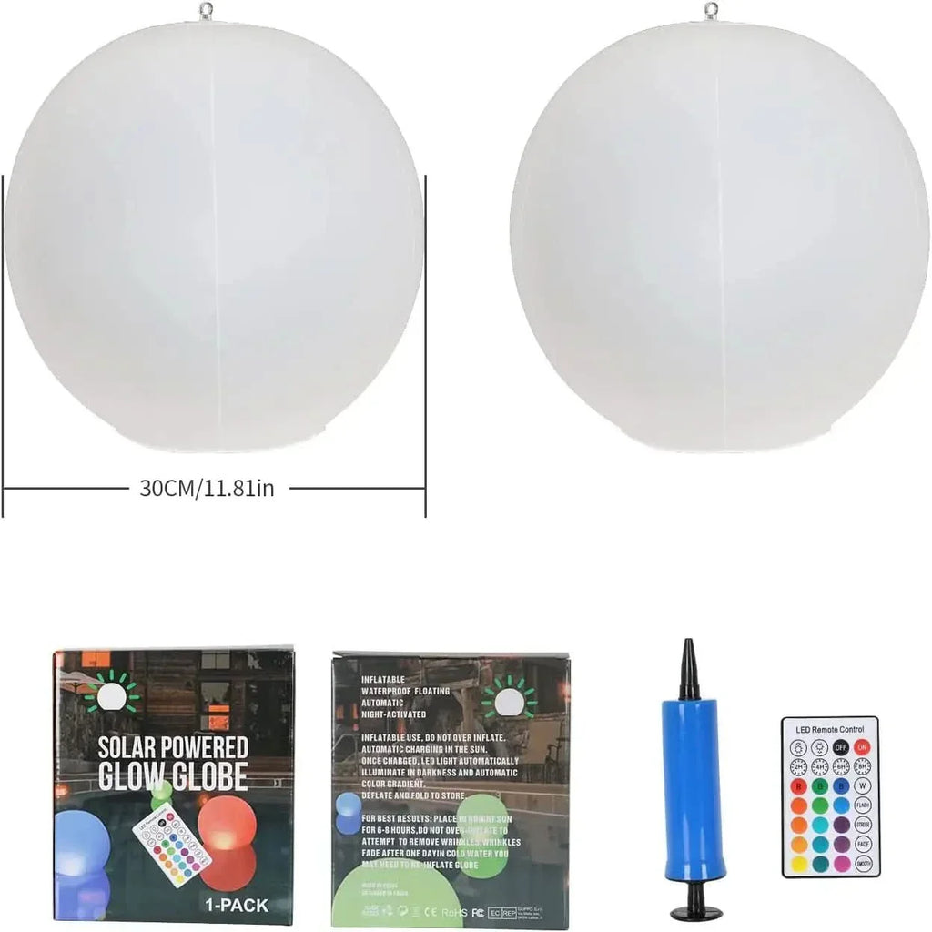 Färgskiftande flytande LED-lampa - Fioriscas