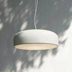 FjordLume-Pendelleuchte, rundes nordisches Design, 3 Größen in Schwarz oder Weiß