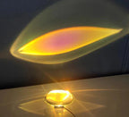 Solara Crystal Table Lamp With Built-In Star Projector