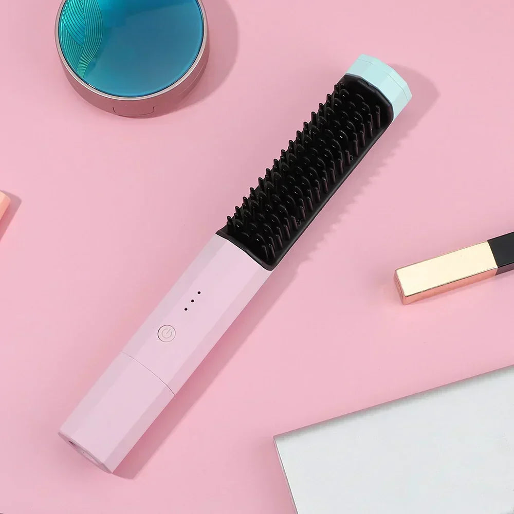 Brosse à cheveux sans fil pour lisser au quotidien | Fioriscas