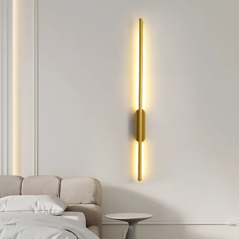 Copper LED Wall Light, Avenir Nordic Design for Living Room and Bedroom