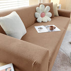 Stretchy Sofa Slipcover, Non-Slip Fit For 1 To 4 Seat Couches, Machine Washable