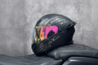 Motorcycle Helmet, Modular Flip-Up Design With Twin-Lens Shield, DOT Certified