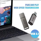 Vandtæt USB 3.2-flashdrev, SwiftDrive-stødsikker lagring til Mac og PC