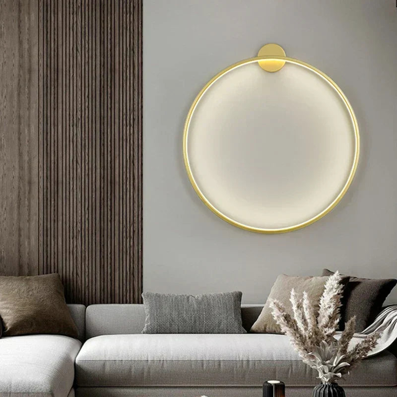 مصباح حائط LED على شكل قمر قابل لتعتيم الإضاءة لغرفة النوم ومساحات المعيشة | Fioriscas