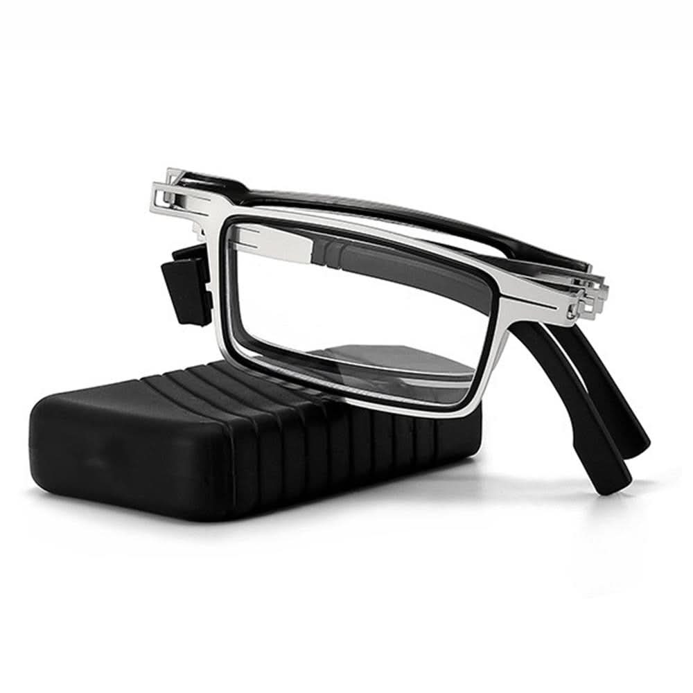 Faltbare Lesebrille mit Blaulichtfilter und kompaktem Etui - Fioriscas