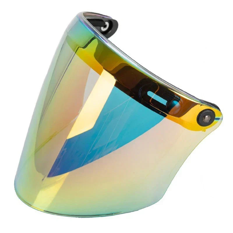 BKS65 Vintage Rider Visor With Anti Fog UV Proof Polycarbonate | Fioriscas