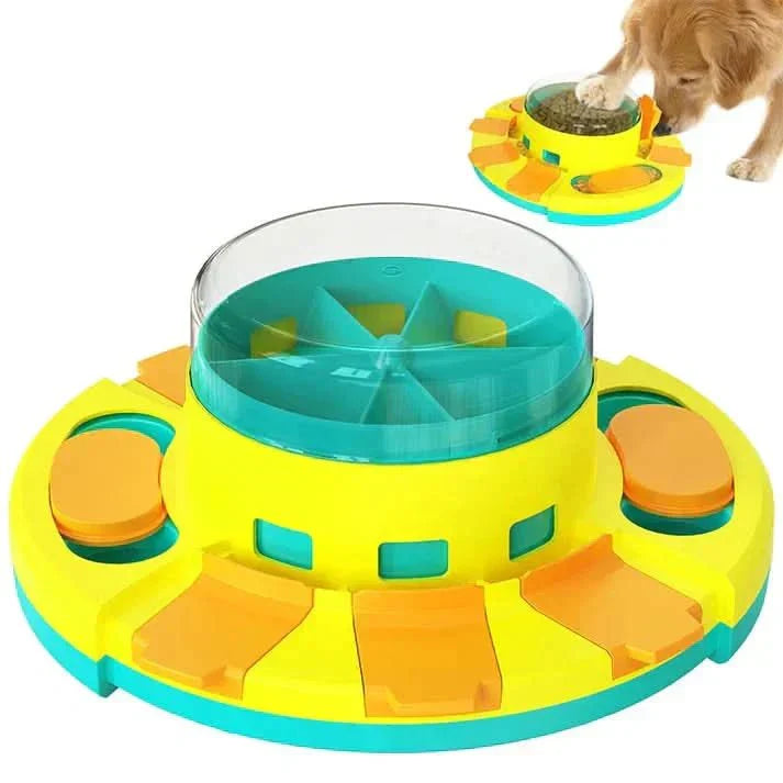 Interactive Anti-Gulping Bowl for Dogs & Cats - Fioriscas