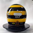 Casco de motocicleta abierto con visor abatible, certificado por DOT