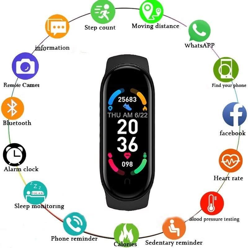 Inteligentní Bluetooth chytré hodinky pro zdraví a každodenní život - Fioriscas