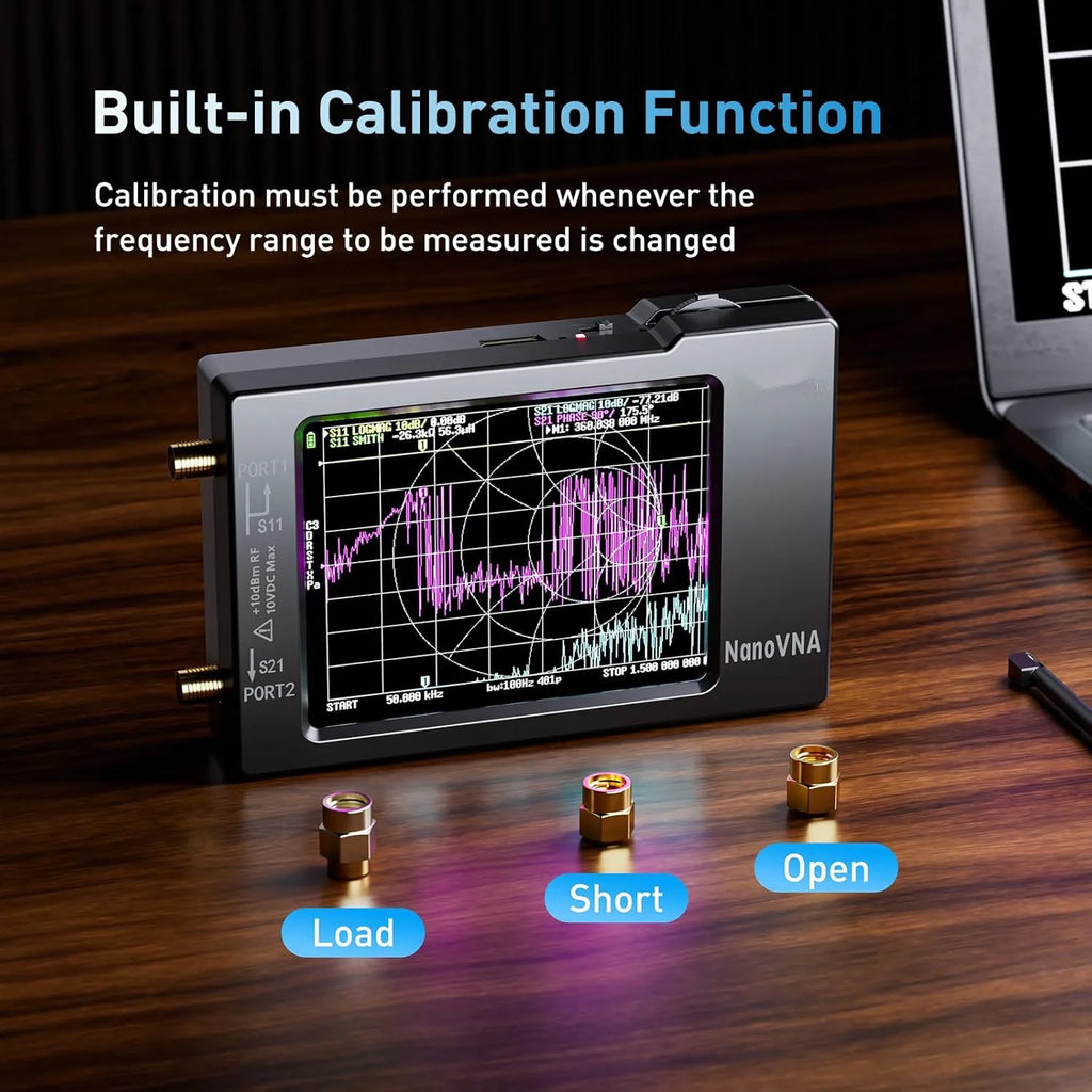 Analisador RF vetorial de 1.5GHz para testes de antenas e redes | Fioriscas