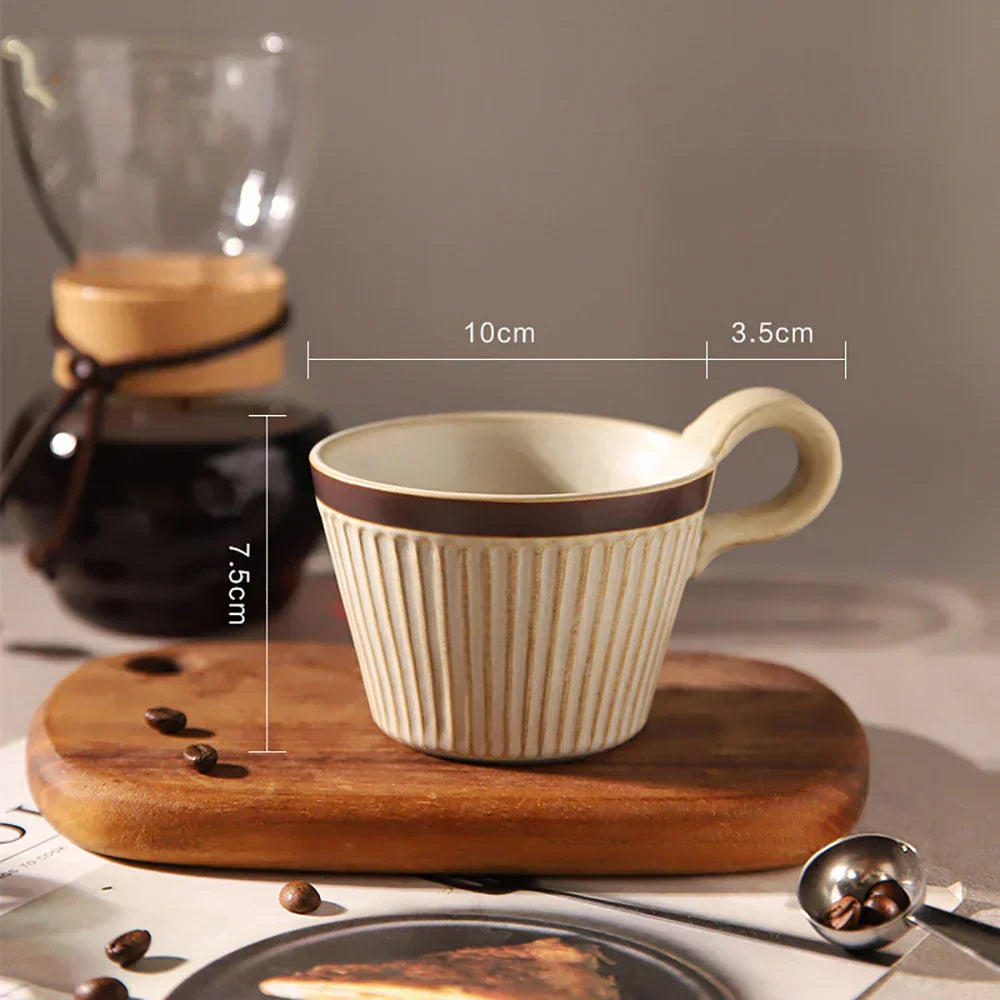 Hearthside Handmade Ceramic Mugs for Everyday Coffee & Tea