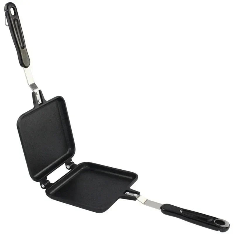 Dubbel-sidig non-stick smörgåspanna i aluminiumlegering (35 × 15 cm) - Fioriscas
