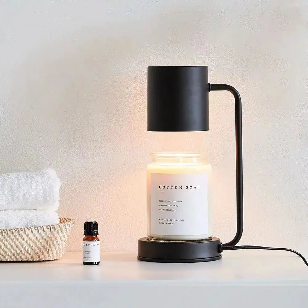 Flameless Candle Warmer Lamp for Safe Room Fragrance - Fioriscas