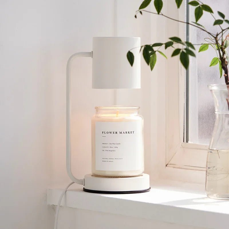 Flameless Candle Warmer Lamp for Safe Room Fragrance - Fioriscas