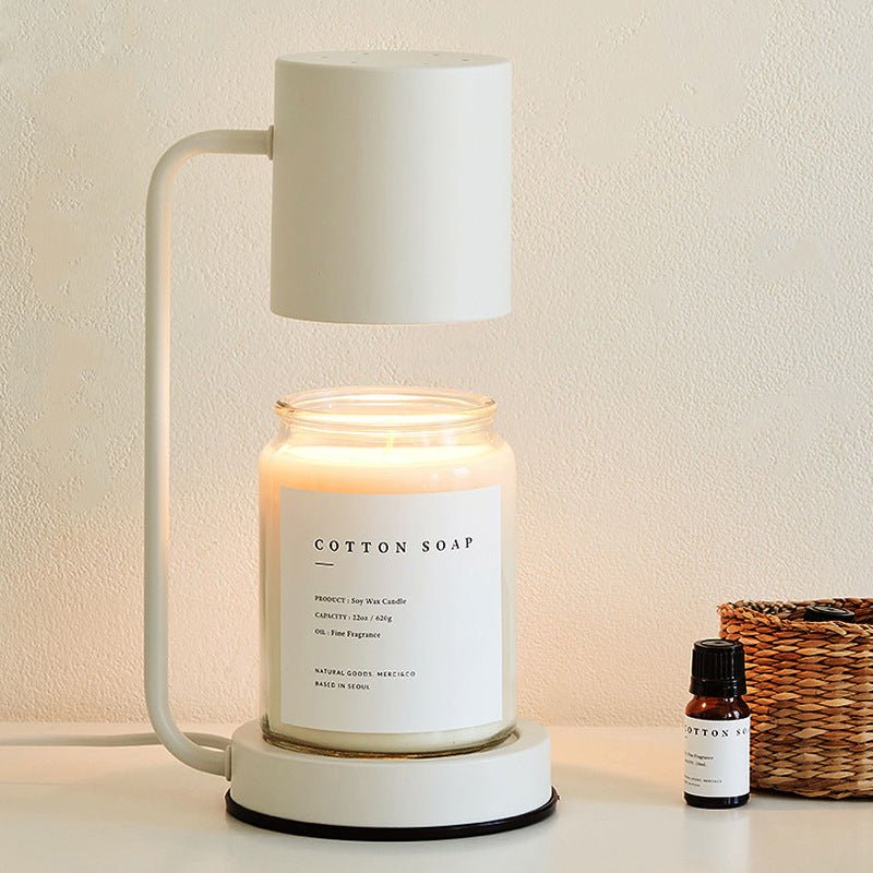Flameless Candle Warmer Lamp for Safe Room Fragrance - Fioriscas