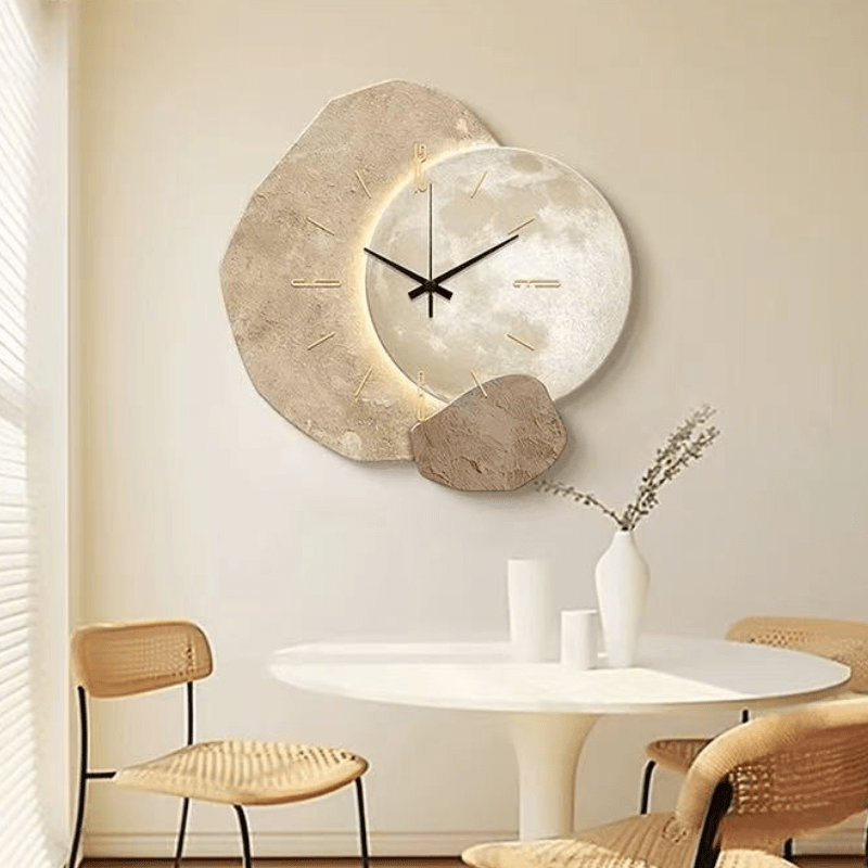 Orologio da parete scandinavo elegante con funzionamento silenzioso - Fioriscas