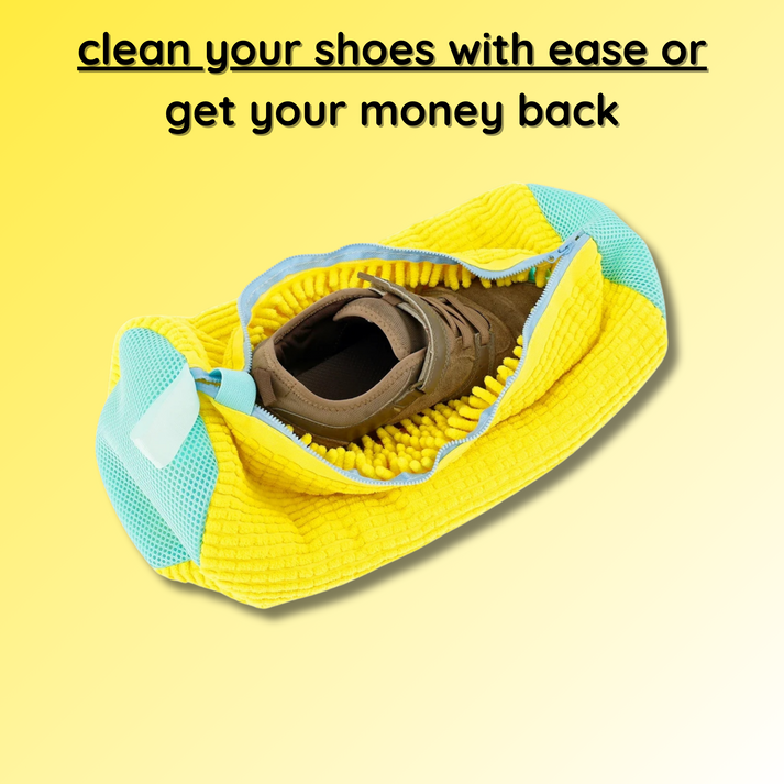 Lot de 2 sacs de lavage pour chaussures, pour protéger le linge à la maison | Fioriscas