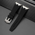 Silikonarmband för Apple Watch från Nexal, adapter i rostfritt stål