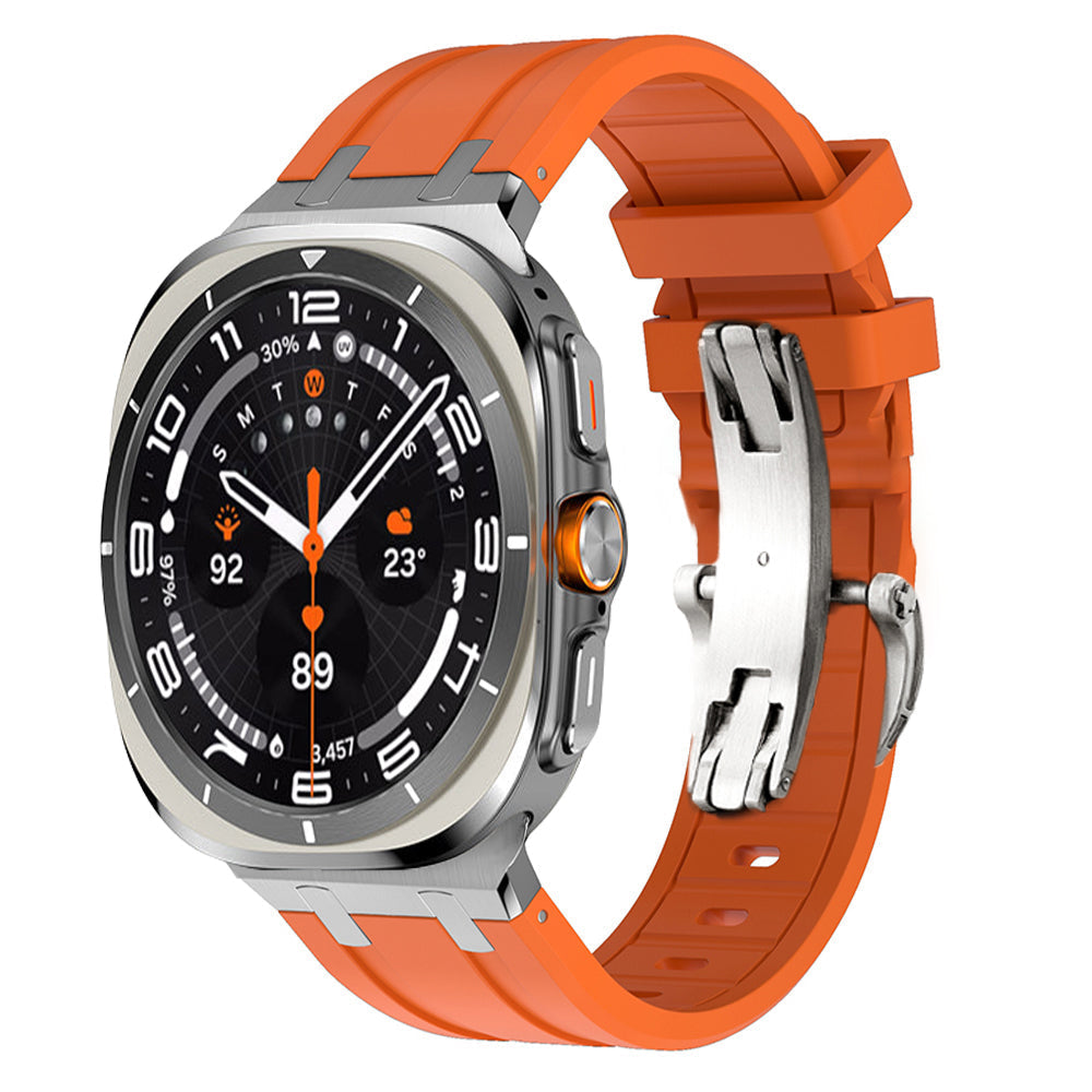 Samsung Watch Ultra-rem, Kirrea tyk silikonerem med spænde
