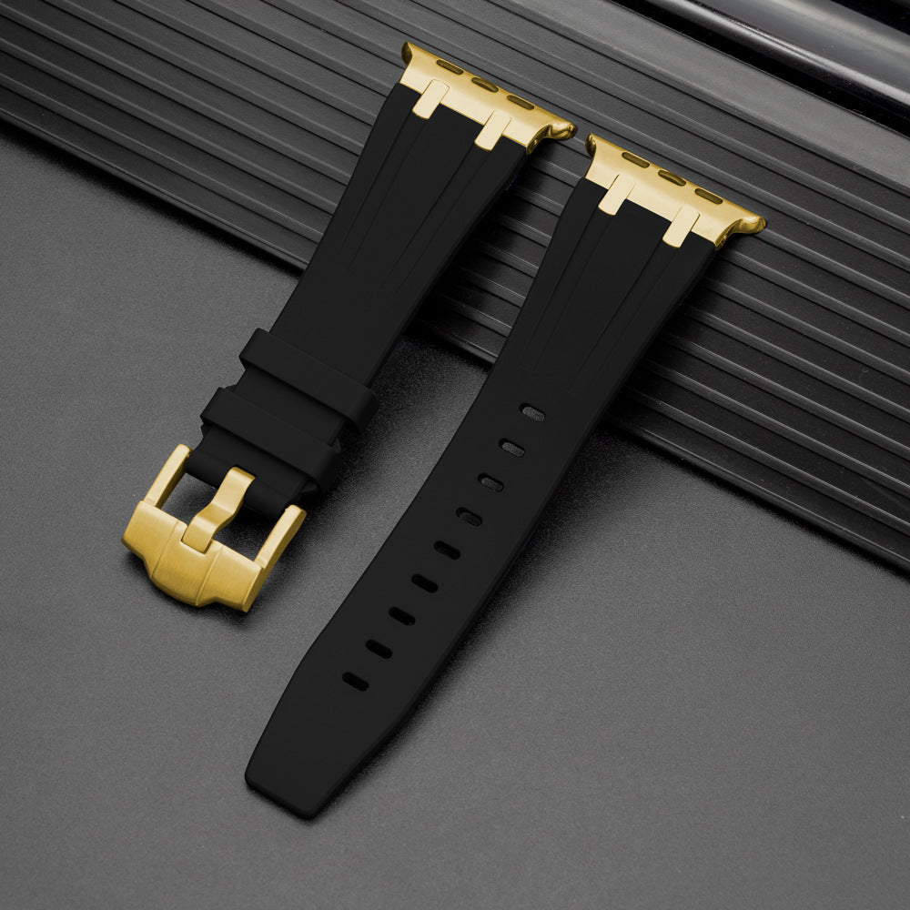 Silikonarmband för Apple Watch från Nexal, adapter i rostfritt stål