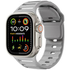 Apple Watch Silicone Band, VertoBand Breathable Sport Strap With Buckle