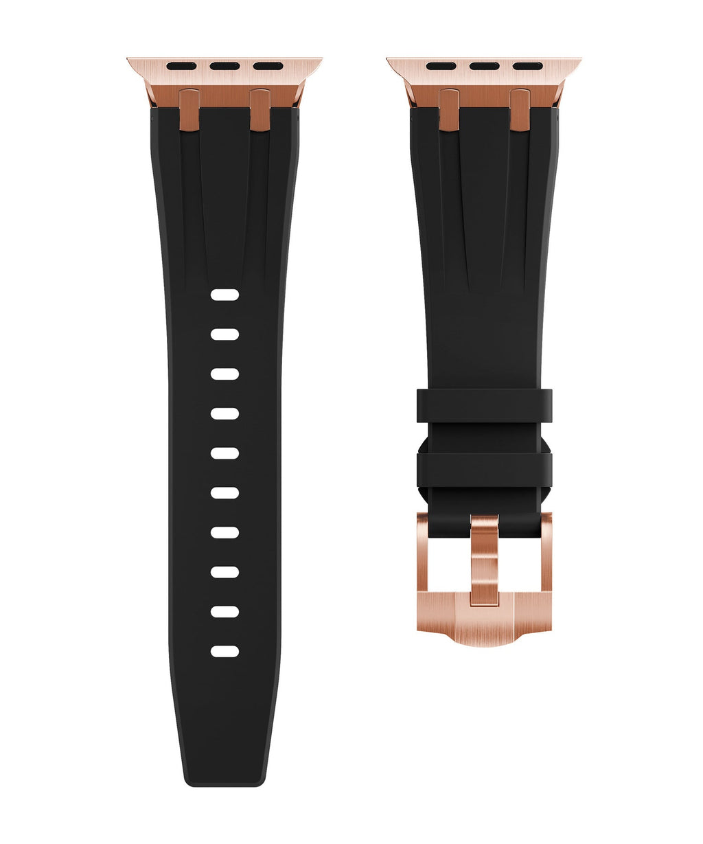 Silikonarmband för Apple Watch från Nexal, adapter i rostfritt stål